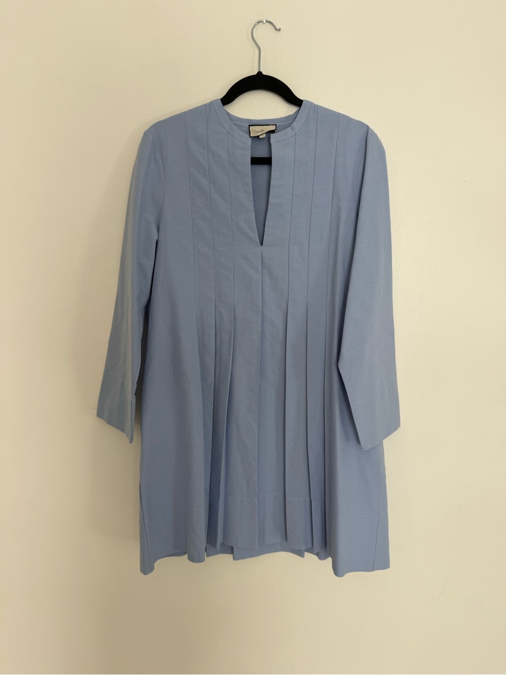 Tuckernuck Dress Luella Mini Pleated in Sky Blue - Picture 5 of 8